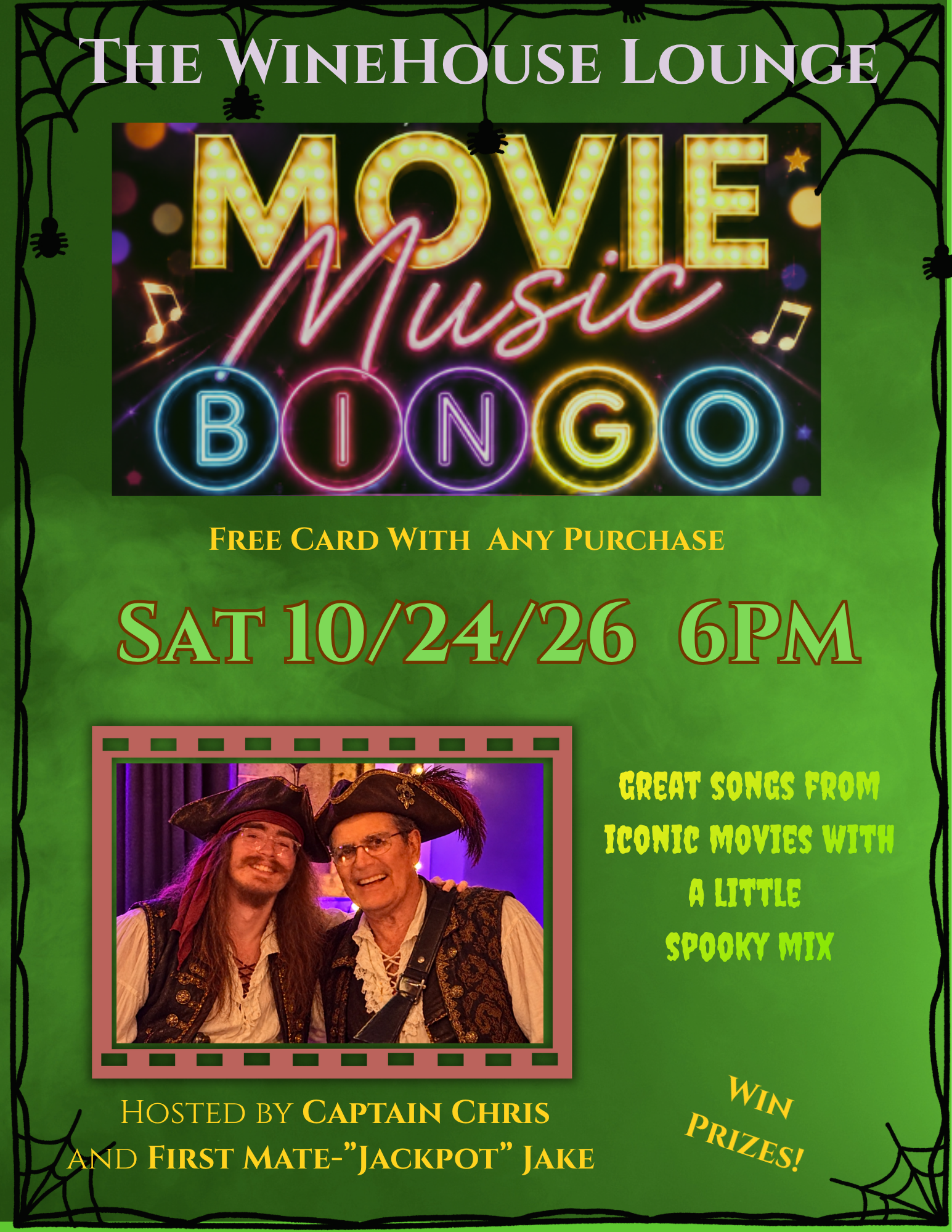 Movie Music Bingo