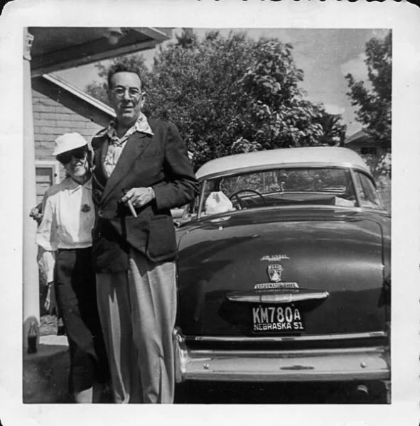 Maurice Brooks Gatlin and his 2nd wife, Bernie