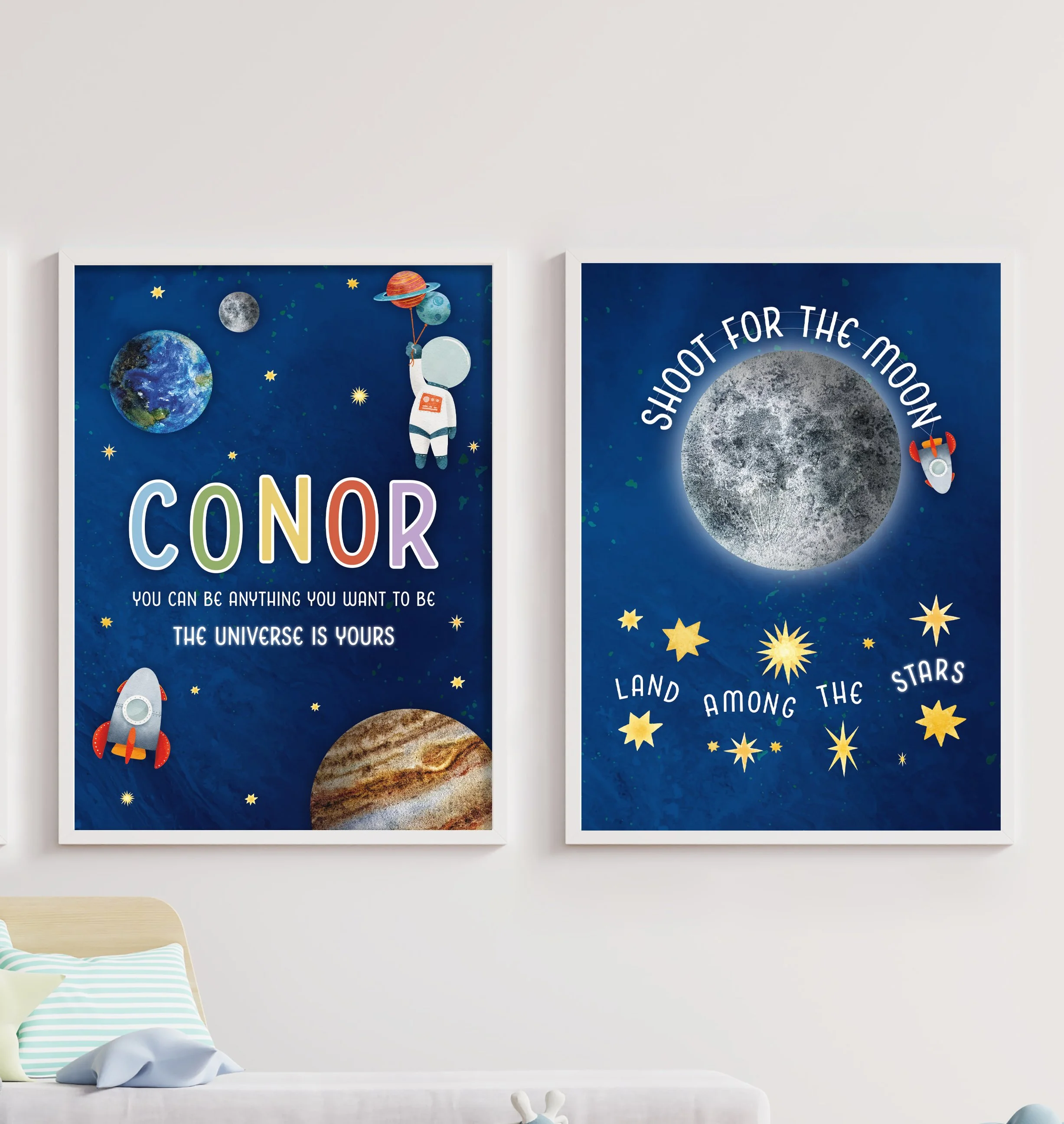 Little Star Affirmations Bundle (Set of 2) | Positive Messages, Playful Designs