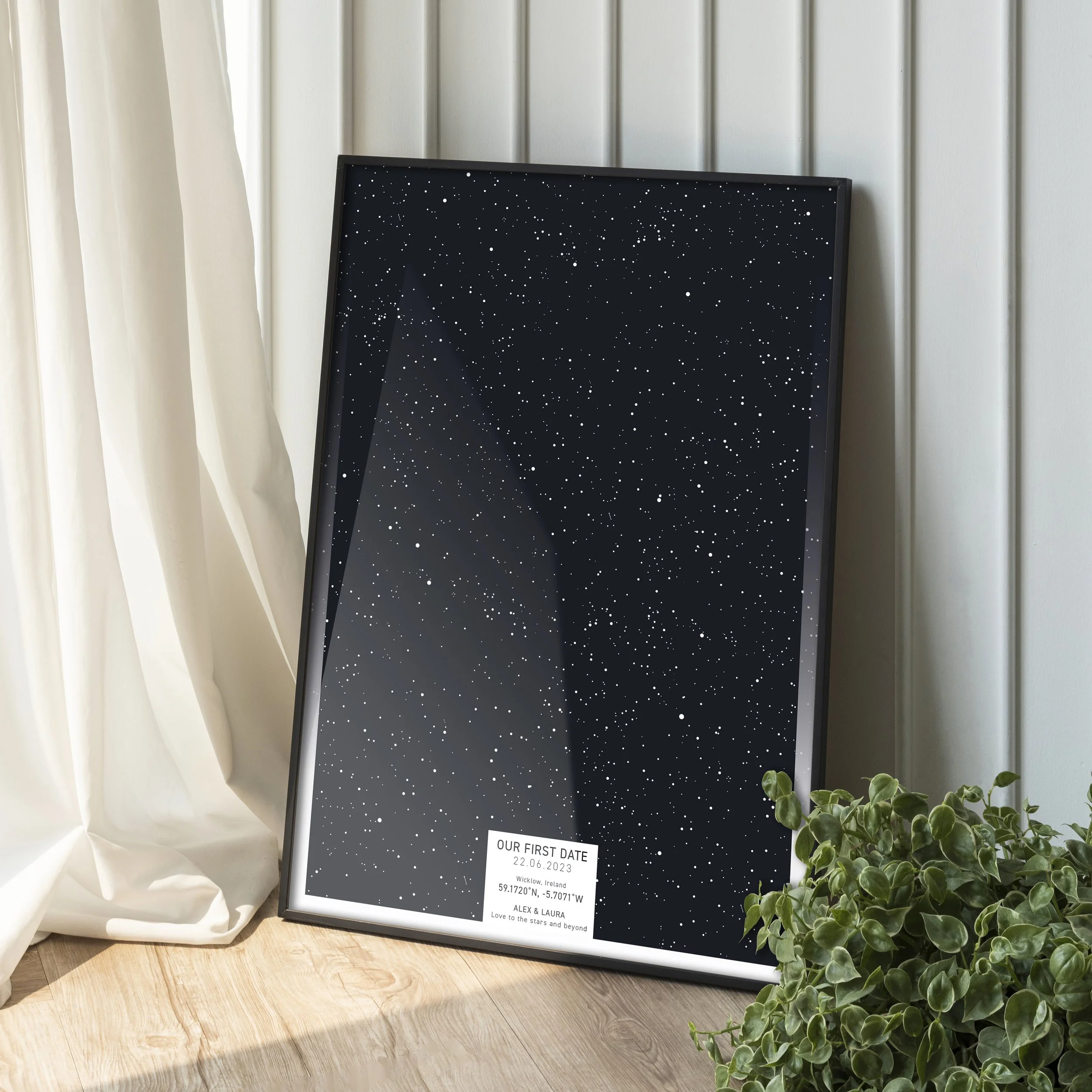 Personalised Infinity Star Map | Capture A Special Moment