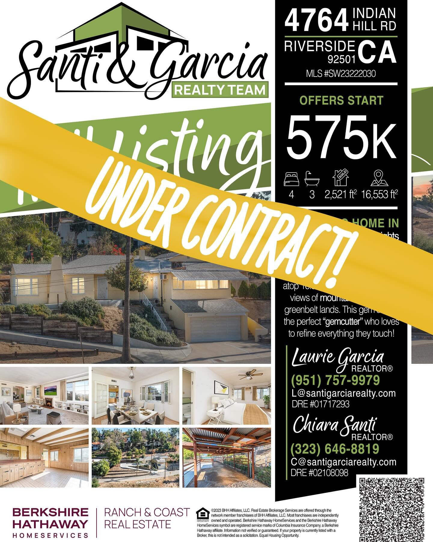 ✍️UNDER CONTRACT‼️

📍4764 Indian Hill Rd. Riverside, CA 92501

👉More info at santigarciarealty.com

#SantiGarciaRealty #realestate #realtor #realty #carealestategroup #commercialrealestate #residentialrealestate