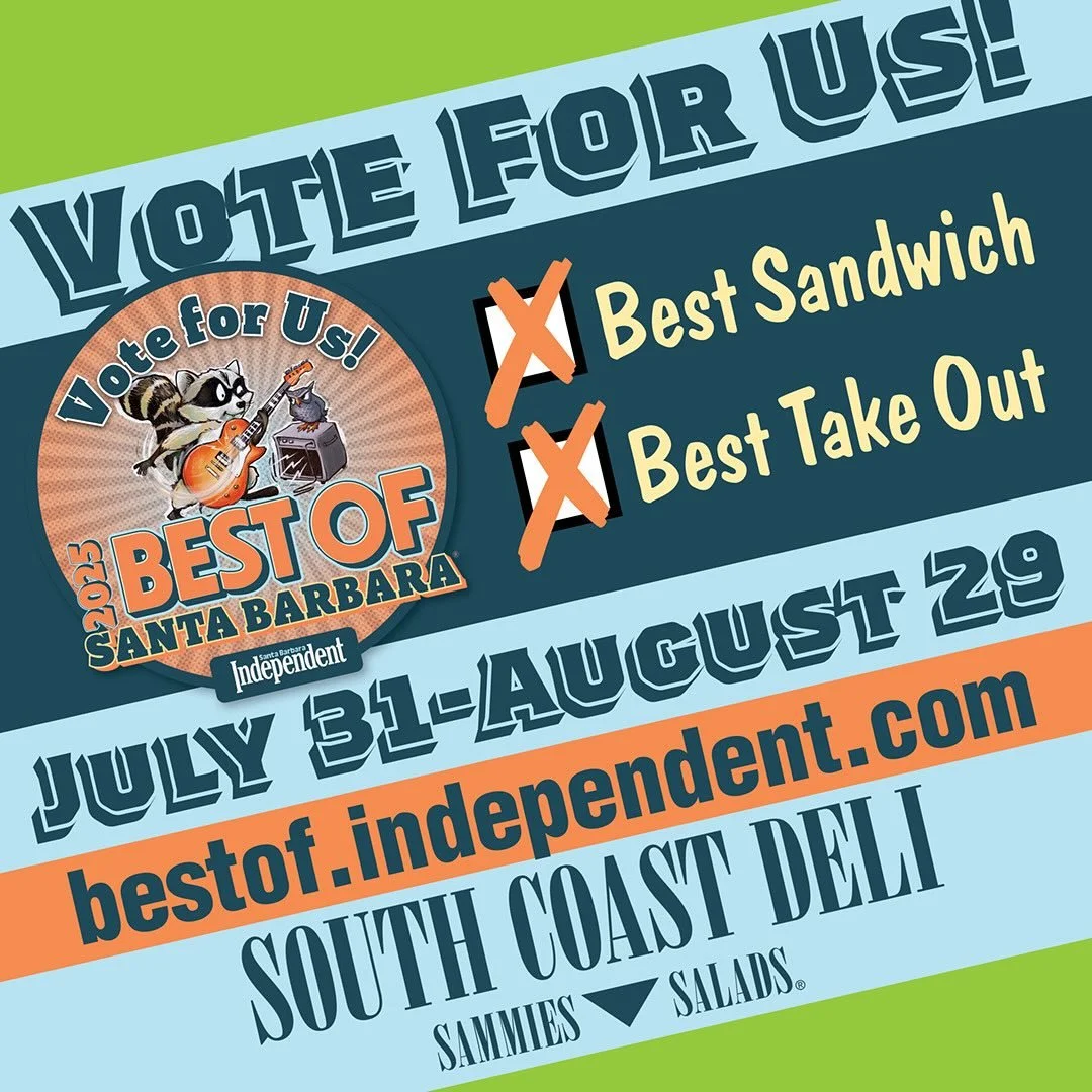 IT&rsquo;S THAT TIME AGAAAAINN, SB! @sbindependent best of poll is BACK! Please visit the link in our bio to vote for BEST SAMMIE &amp; BEST TAKEOUT in SB. We appreciate this community more than you know! ❤️🙌😋

#bestofsantabarbara #sbindependent