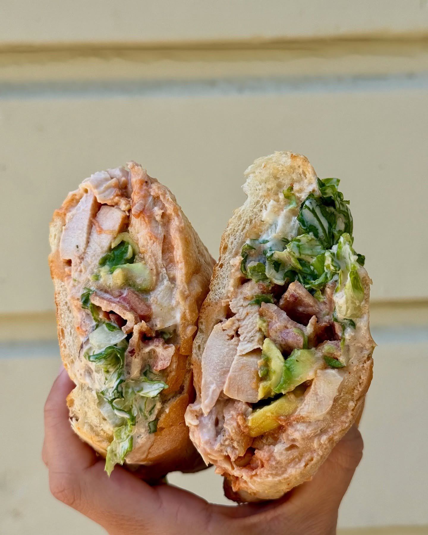 Your new go-to order. Our BBQ Chicken Sammie 🤤