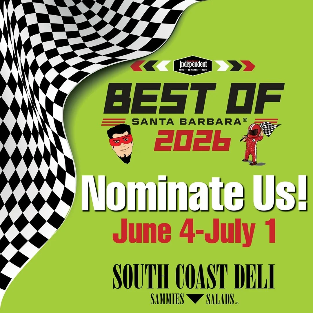Show us some love! Please Nominate SCD for BEST SANDWICH and BEST TAKE OUT in The SB Independent🙏link in bio