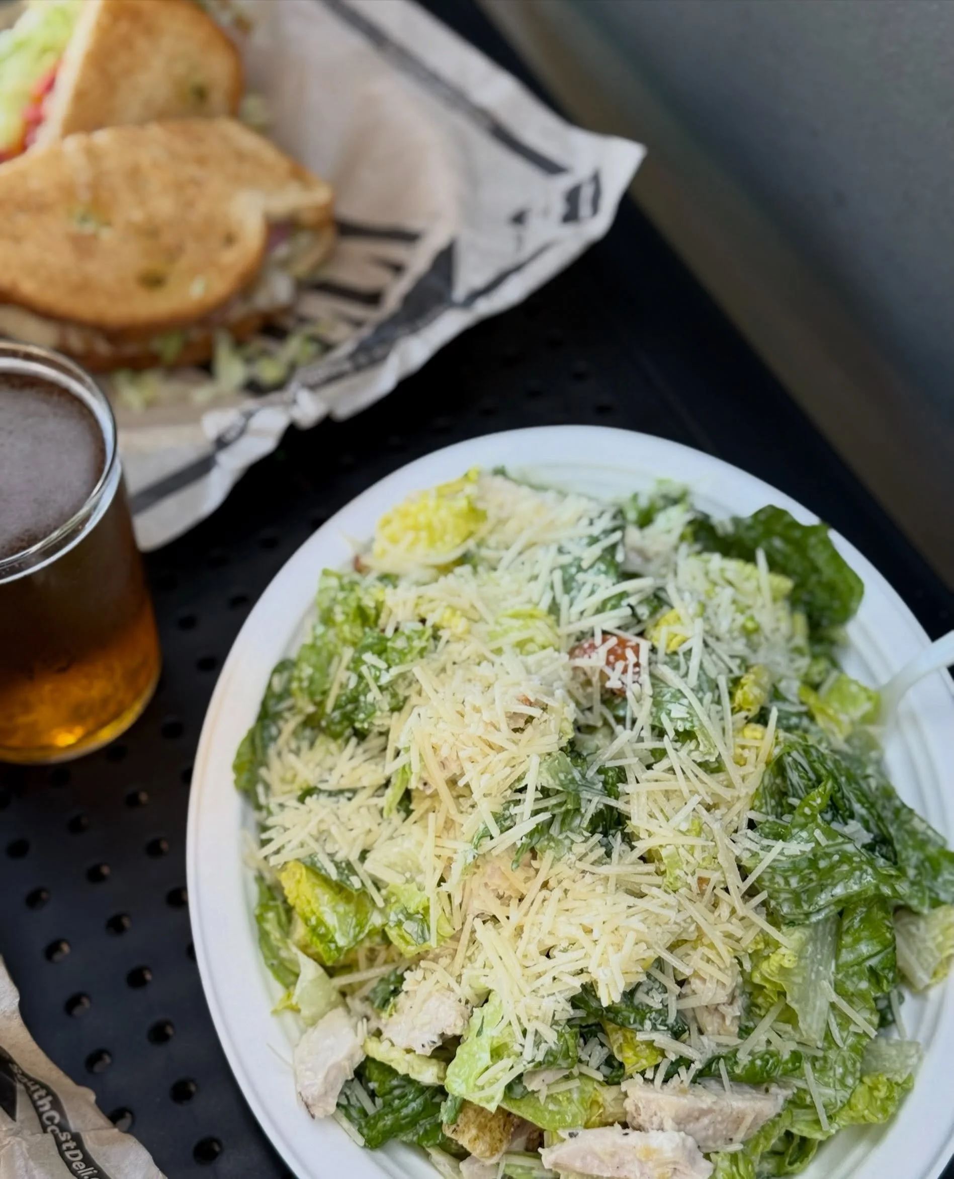 We&rsquo;ll take anything tossed in Max &amp; Sam&rsquo;s garlic dressing please! Don&rsquo;t have time to come by? Order lunch online 

#chickenceasarsalad #lunch