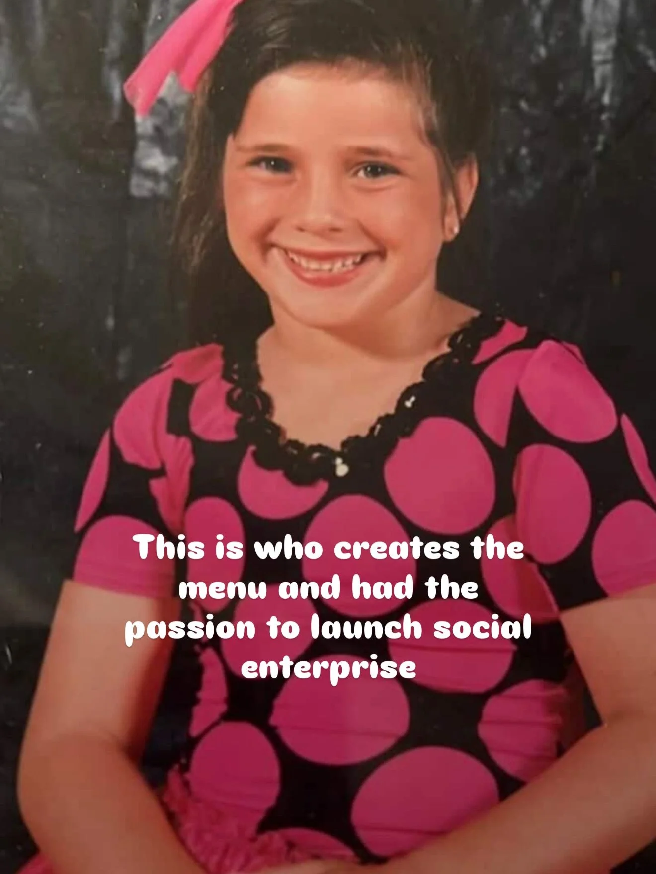 👋 Meet the team! 

Hi! I&rsquo;m Emily, founder of Great Balls of Love. I founded this company with my husband, Johnny (second slide) last year in an effort to build community, create social change, and serve joy through ice cream 🍨 

My sister is 