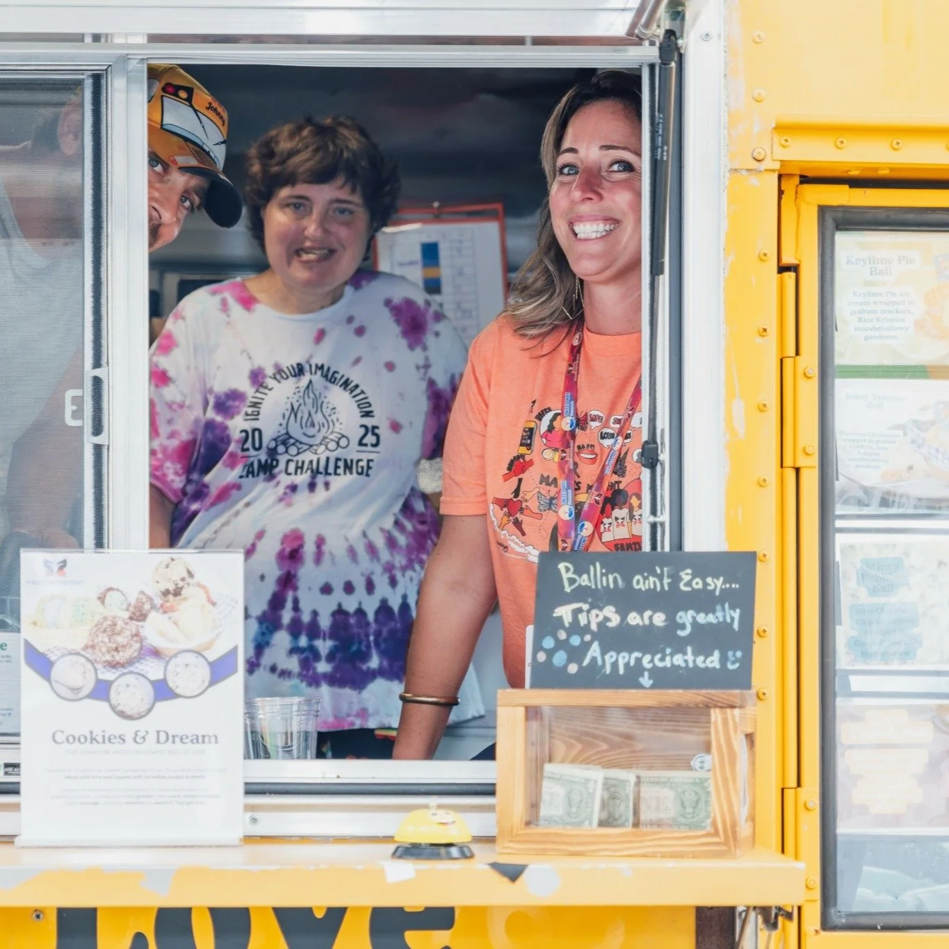It all started with a question...

"What would happen if I wrapped ice cream in a Rice Krispies treat?"

That one random thought eventually became Great Balls of Love.

But what some people don't know is... the mission came long before the 