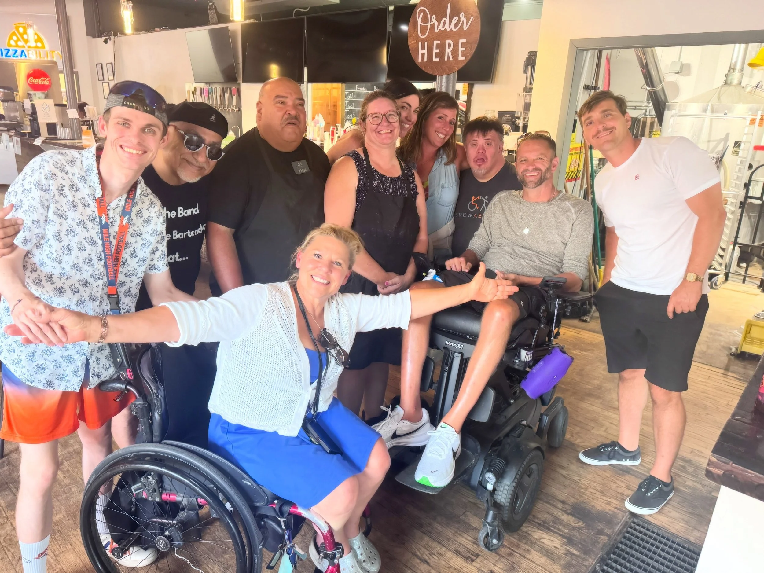 Johnny and I always try to visit other social enterprises that employ people with disabilities when we travel. I've known about Brewability for what feels like forever, and I've been so excited to visit.

On our recent trip to Colorado, we finally ma