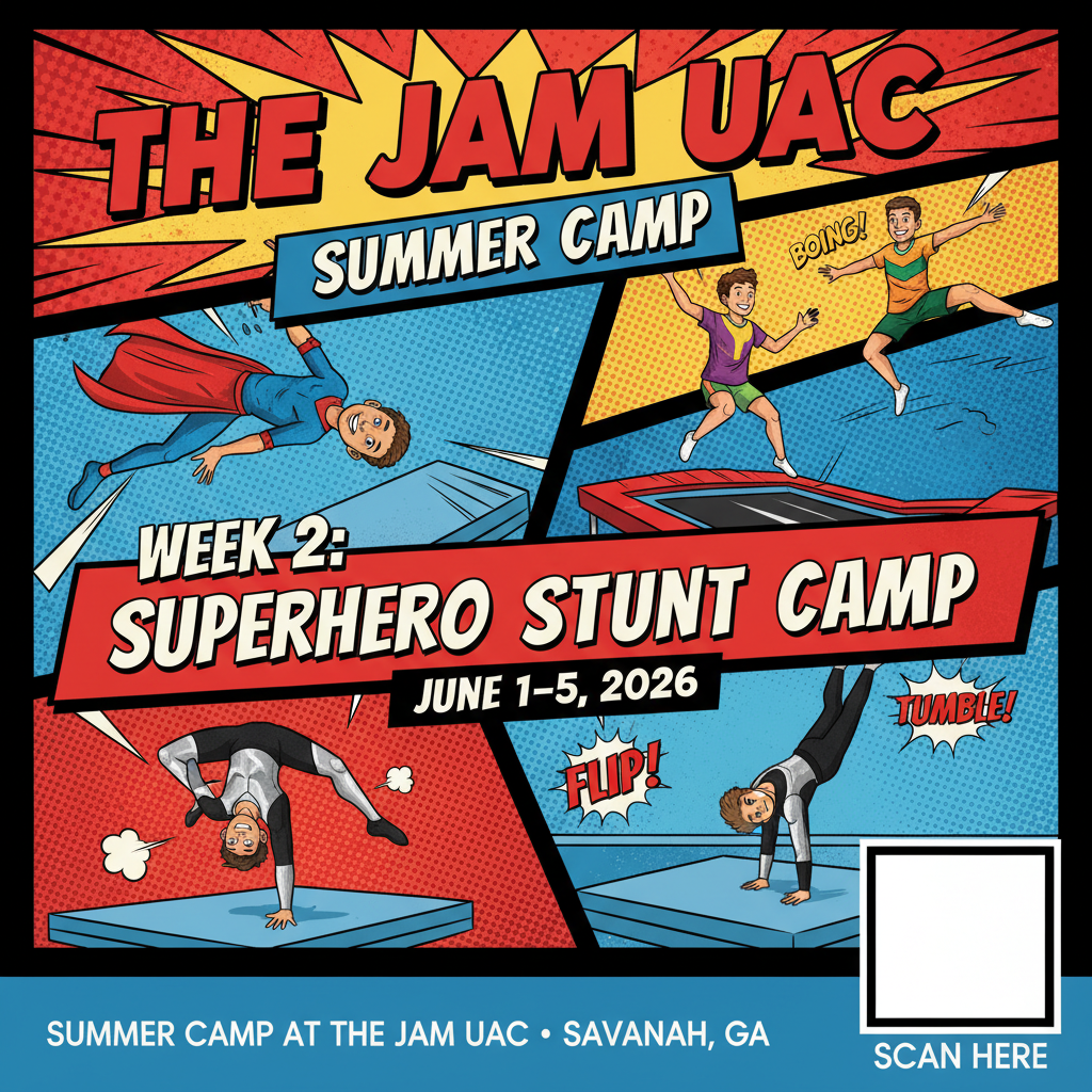 Week 2 - Superhero Stunt Camp