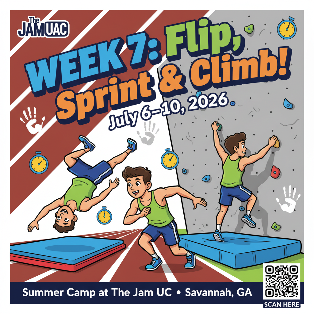 Week 7 - Flip, Sprint & Climb