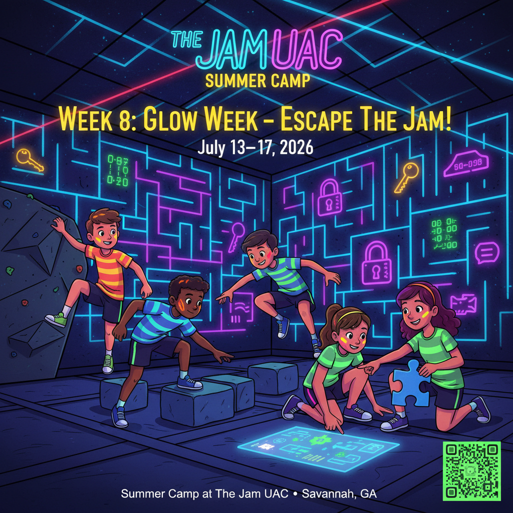 Week 8 - Glow Week - Escape The Jam!