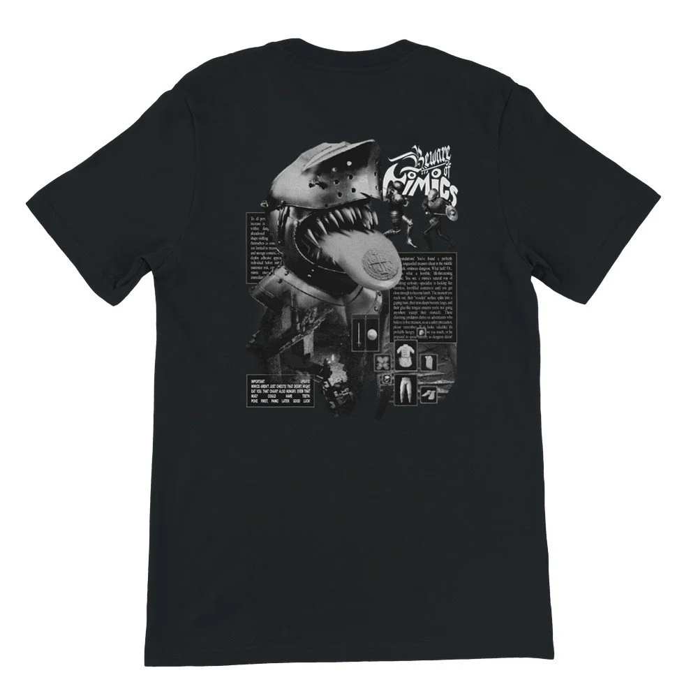 Beware of Mimics WHITE T-shirt