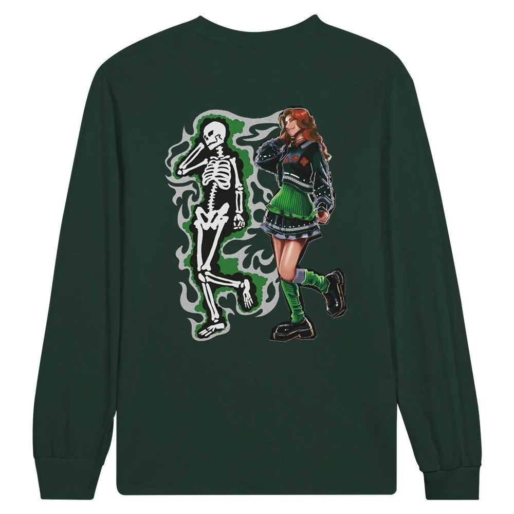 Skelly Credentials WHITE Long Sleeve