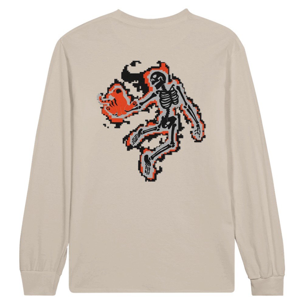 Skelly Toe Beans BLACK Long Sleeve