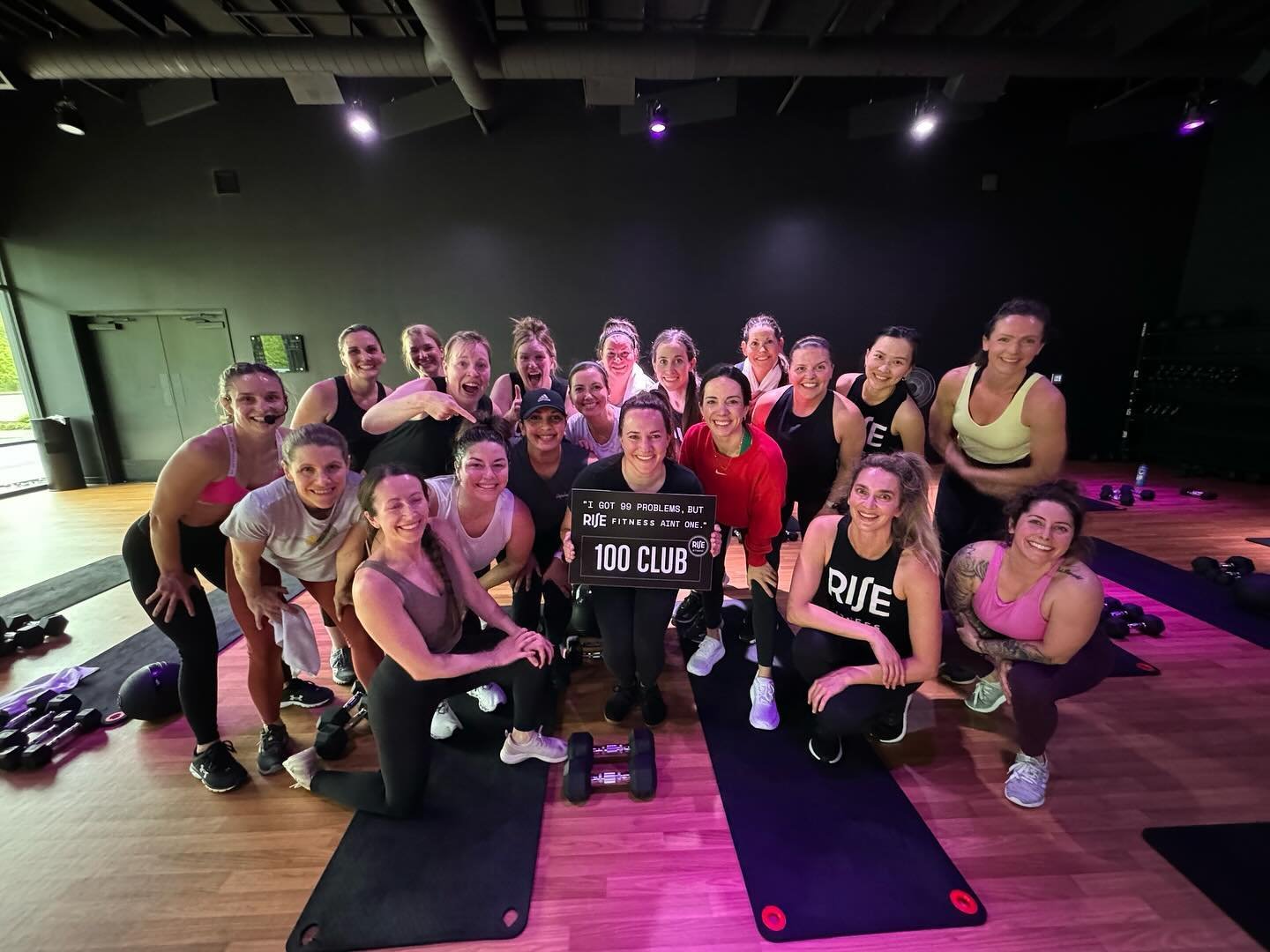 F*CK YEAH FRIDAY!!! 

@mhernandez_x4 is the FIRST RISE MEMBER to hit 100 classes and we are just so 👏🏻 damn 👏🏻 proud 👏🏻 of her! We love milestones - and we love watching our people crush it, stay consistent, and show up for themselves!!! 

MELI