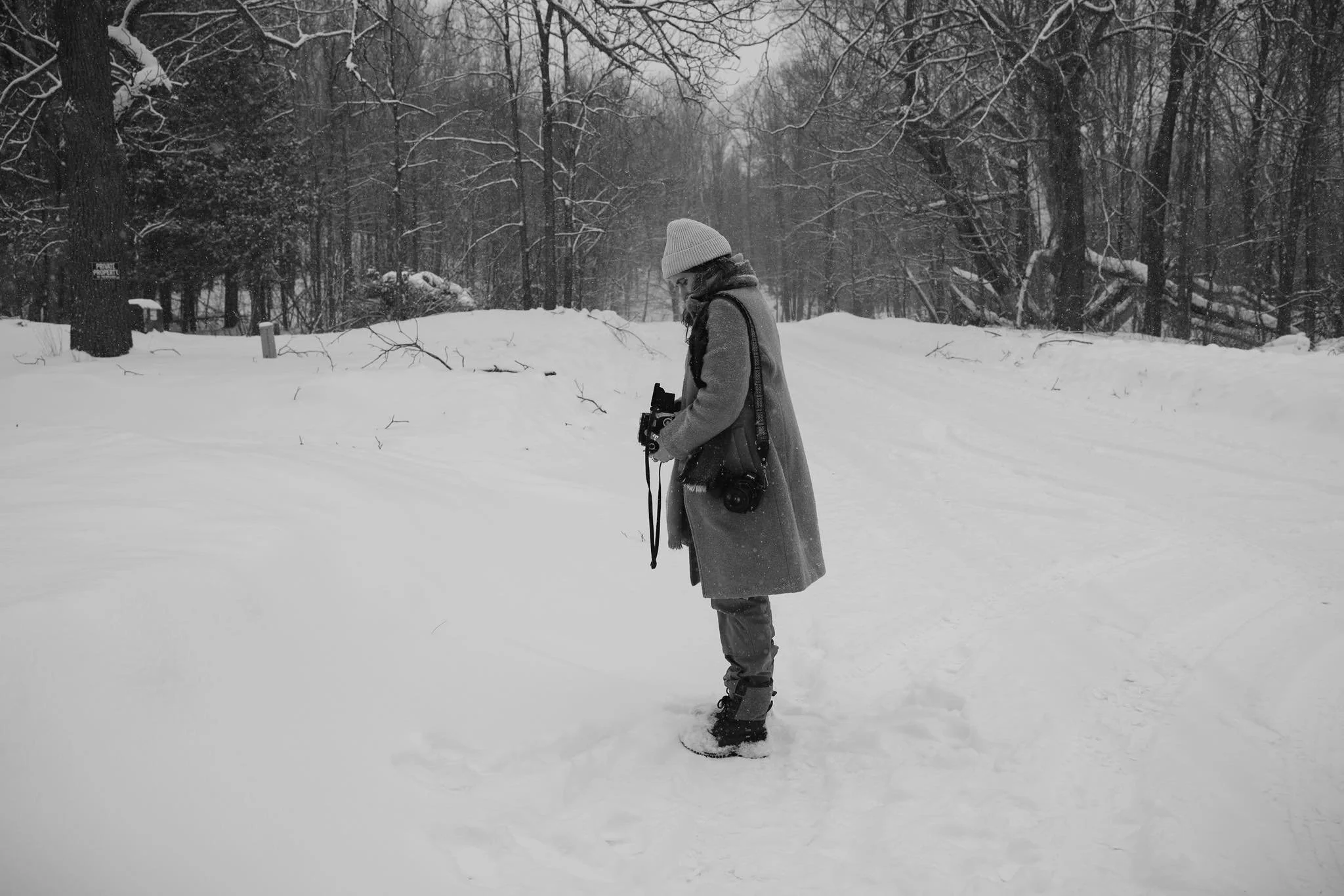 traverse city wedding photographer tara snyder studio black and white in nature