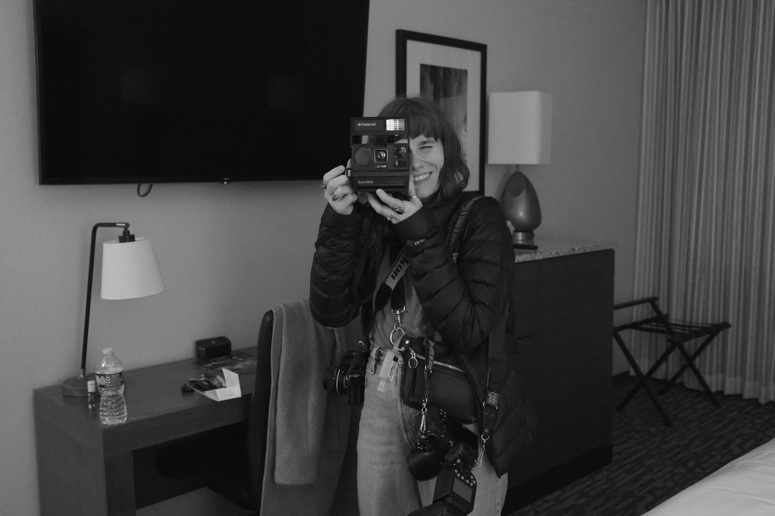 northern michigan wedding photographer self portrait