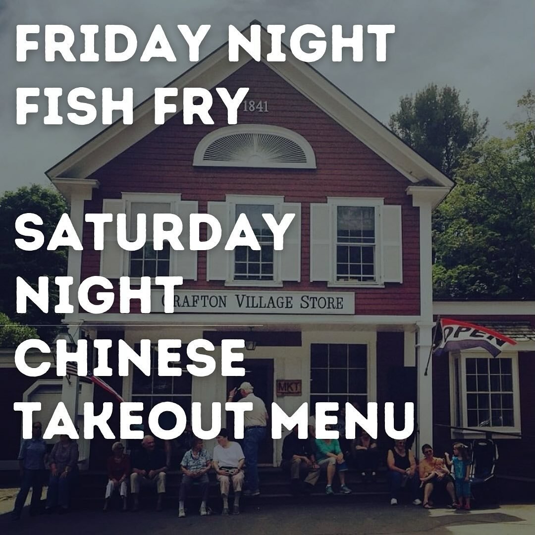 Back by popular demand! FRIDAY NIGHT FISH FRY!! Starting this Friday, May 10 from 4pm - 7pm. Eat in or take out.  Saturday night we&rsquo;re serving up our Chinese Take Out inspired menu.  Fish Fry EVERY FRIDAY all summer long and a great Saturday ni