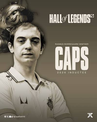 CAPS HACE HISTORIA: SE CONVIERTE EN EL PRIMER JUGADOR OCCIDENTAL EN ENTRAR AL HALL OF LEGENDS DE LEAGUE OF LEGENDS