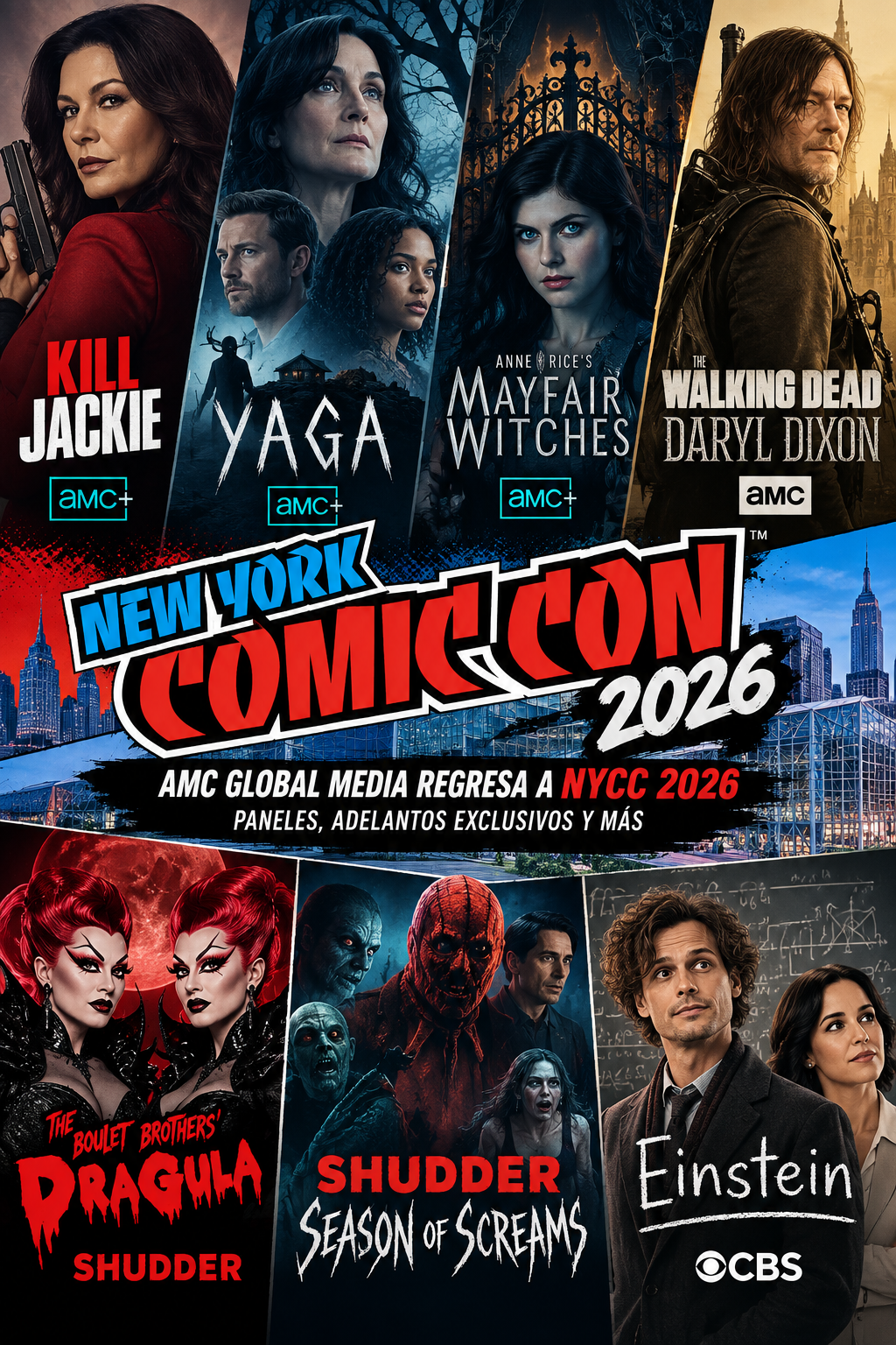 AMC Global Media Brings Kill Jackie, YAGA, Mayfair Witches and The Walking Dead: Daryl Dixon to NYCC 2026