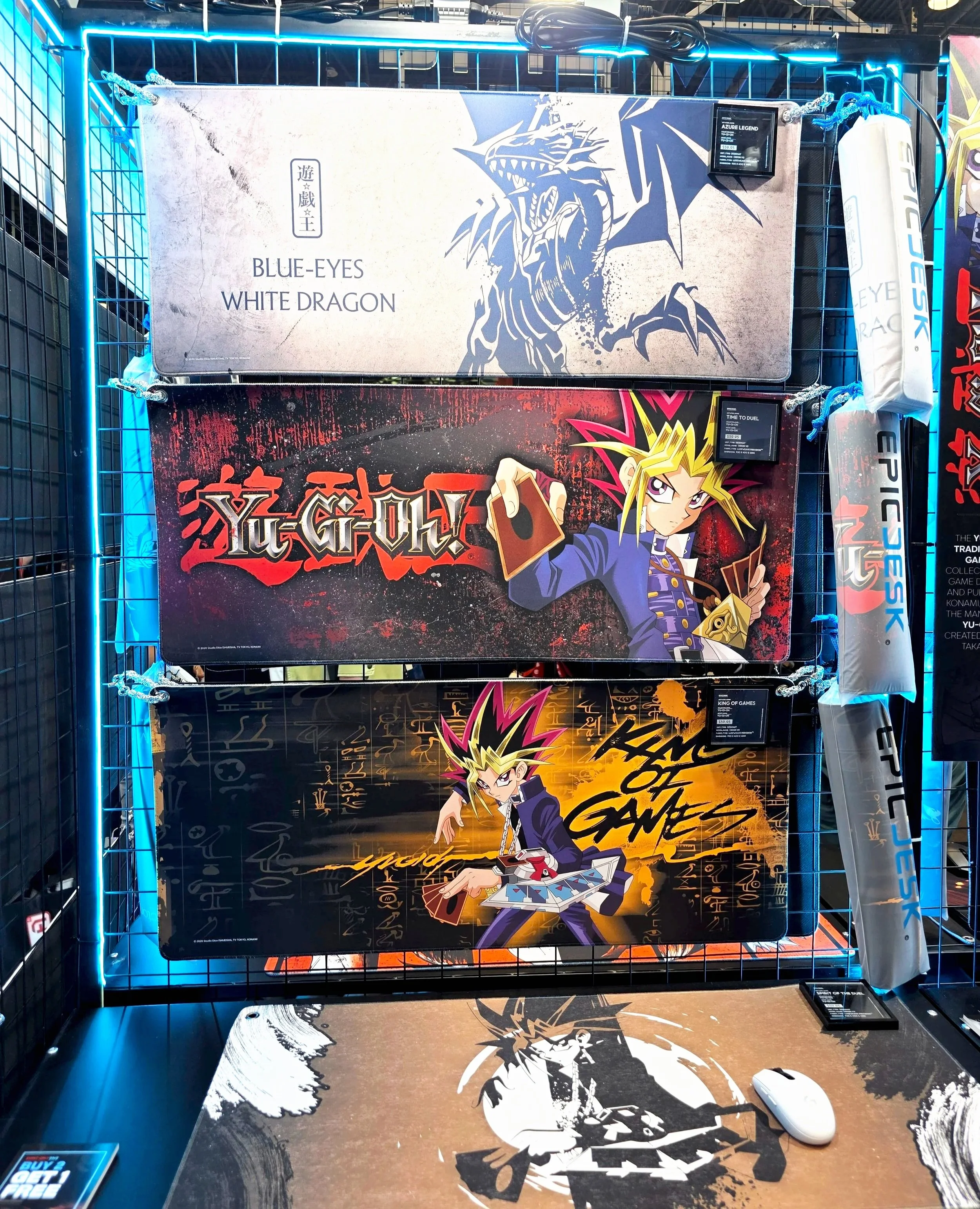 Yu gi oh Epic desk nycc 2026 blue eyes white dragon