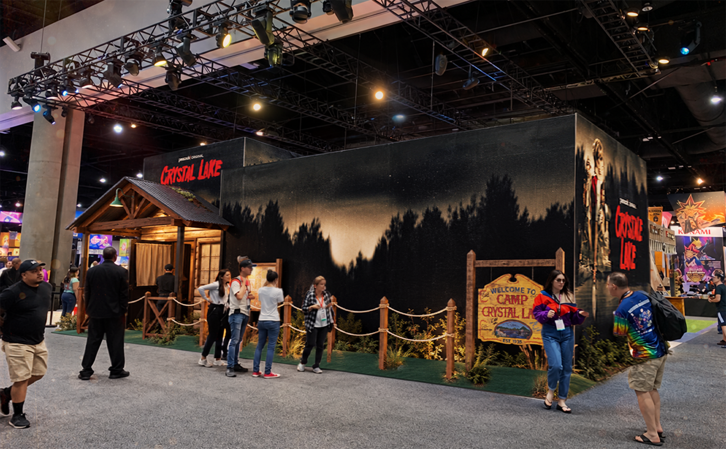 rystal Lake to New York Comic Con with a suspense-filled experience welcoming fans to the legendary Camp Crystal Lake.