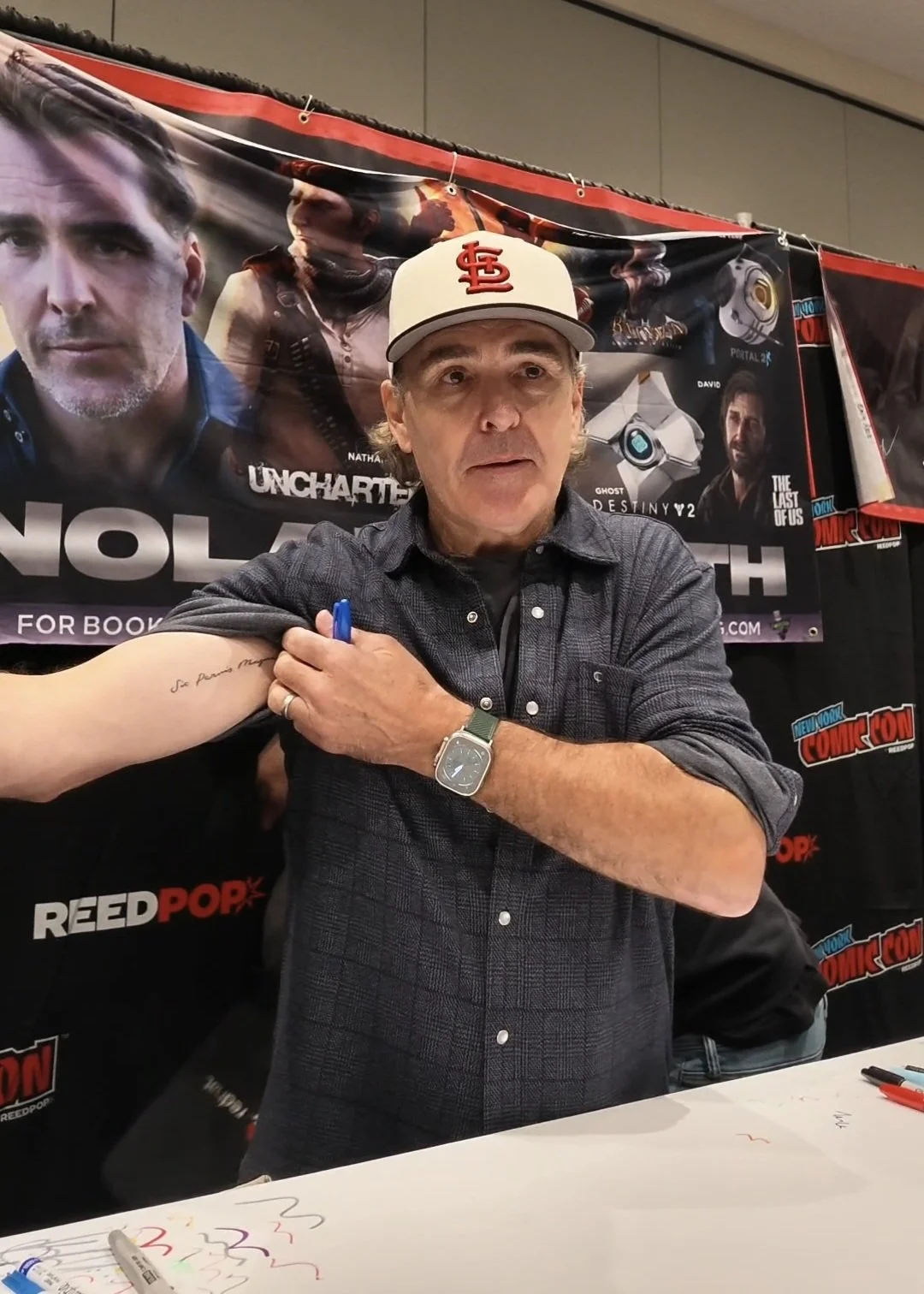 Nolan north tattoo nathan drake nycc radioanime 