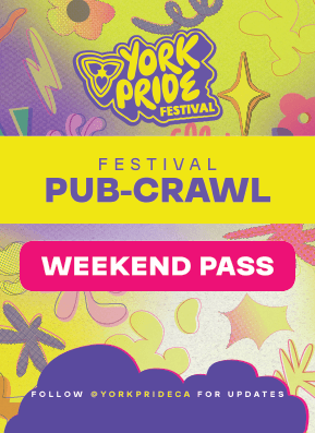 Lanyard Design for York Pride 2026 Pub-Crawl