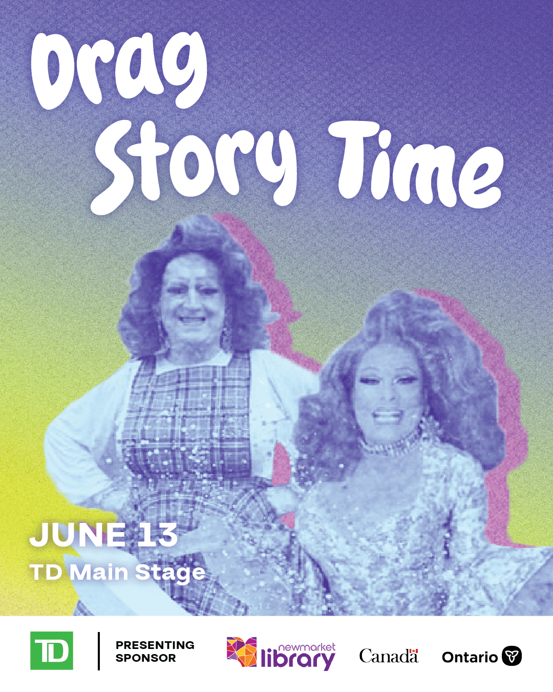 York Pride 2026 Performer/Talent Social Post