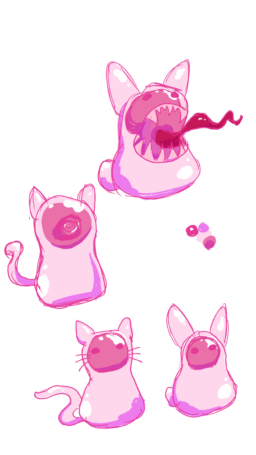 Monster Character Model Sheet  