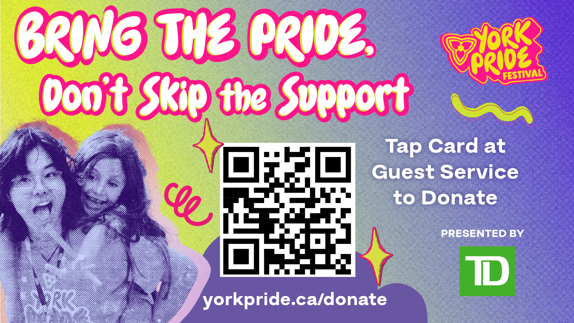 York Pride ad for SP100 LED Screen