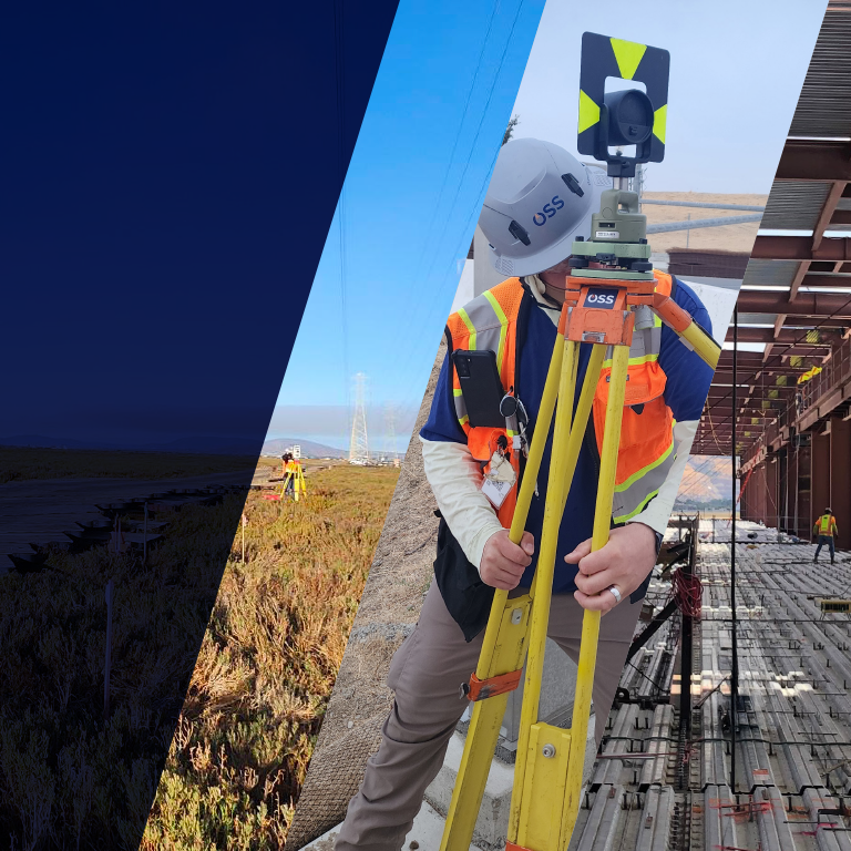 OSS surveyor in the field