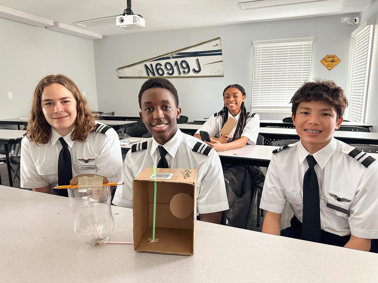 Level 2 spent today&rsquo;s class building models of different aircraft systems! Can you guess this group&rsquo;s system?