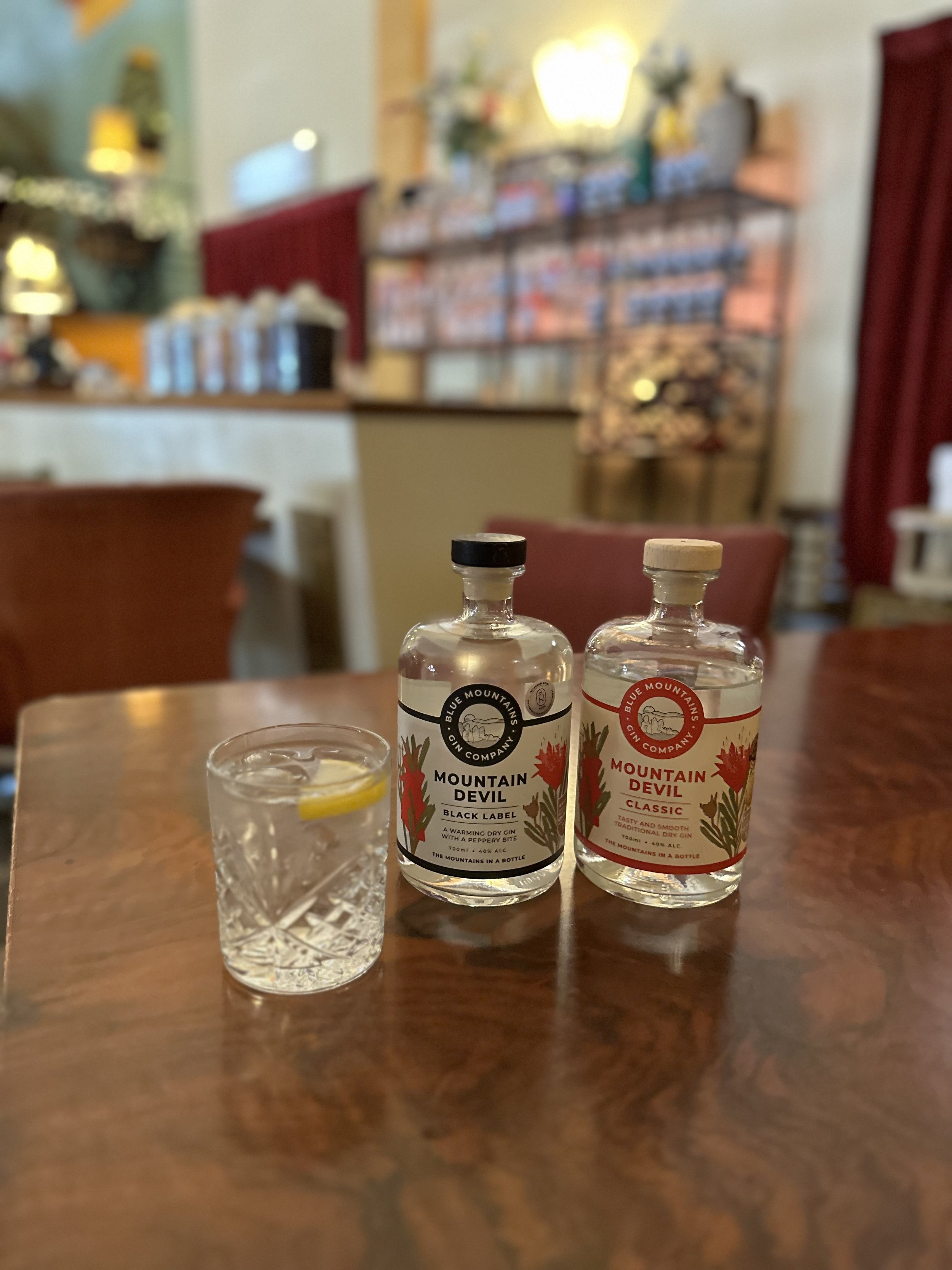 The Gin Parlour at Avalon Restaurant, Katoomba