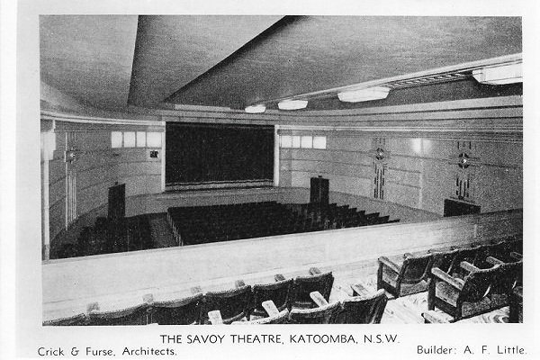 Inside the Savoy Theatre from the dress circle, c1940