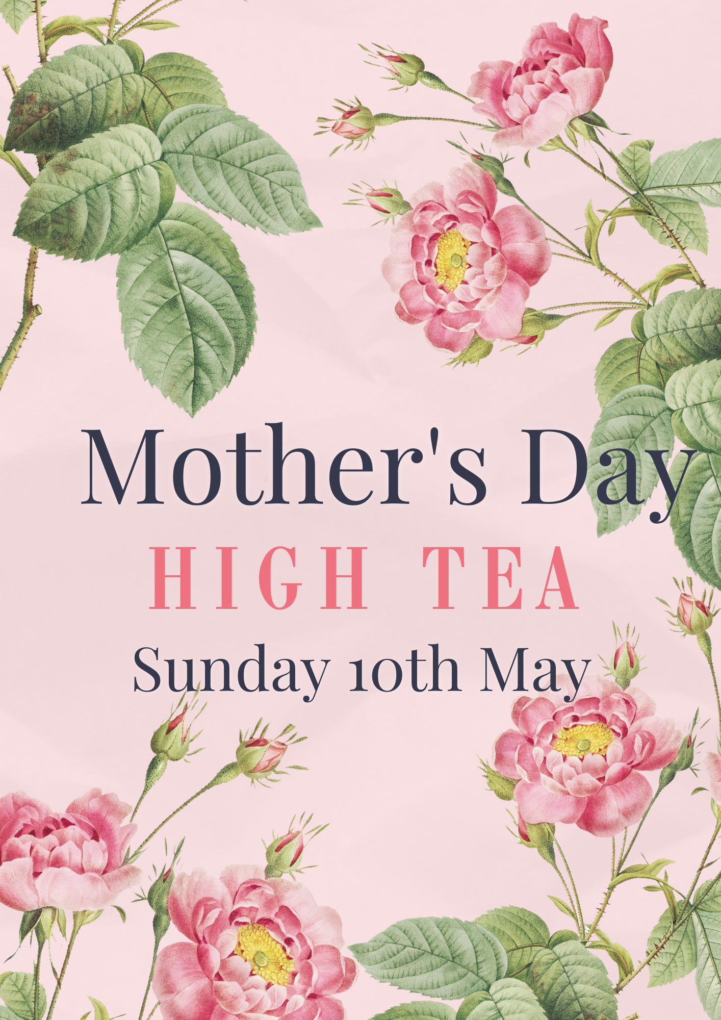 Mother's Day High Tea
