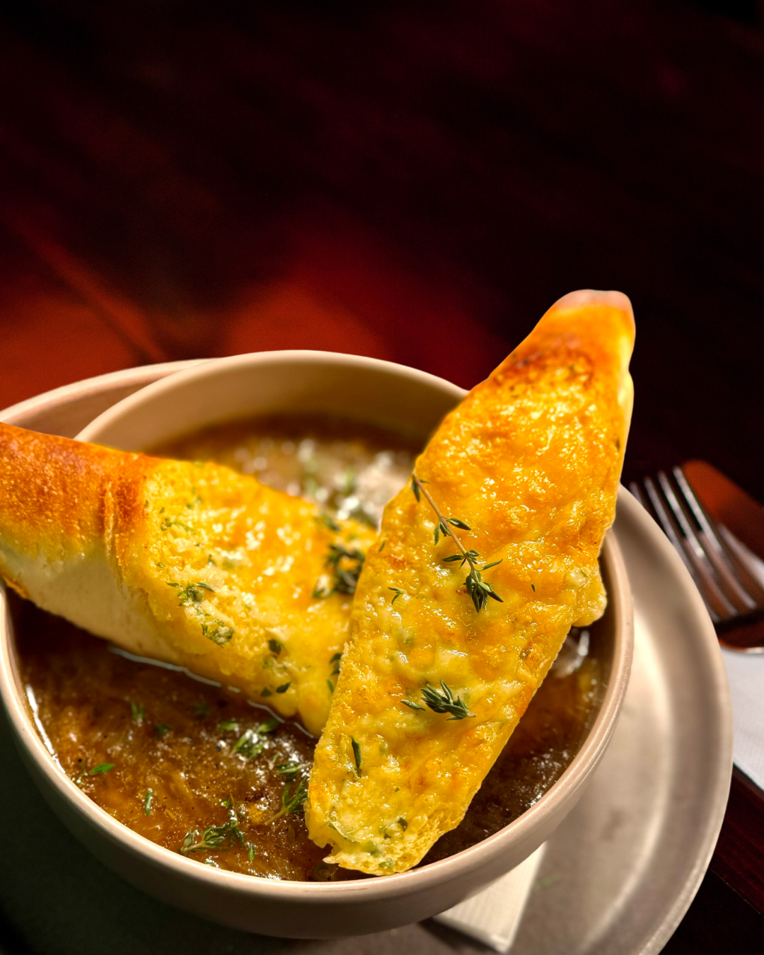 Caramelised Onion Soup (seasonal)