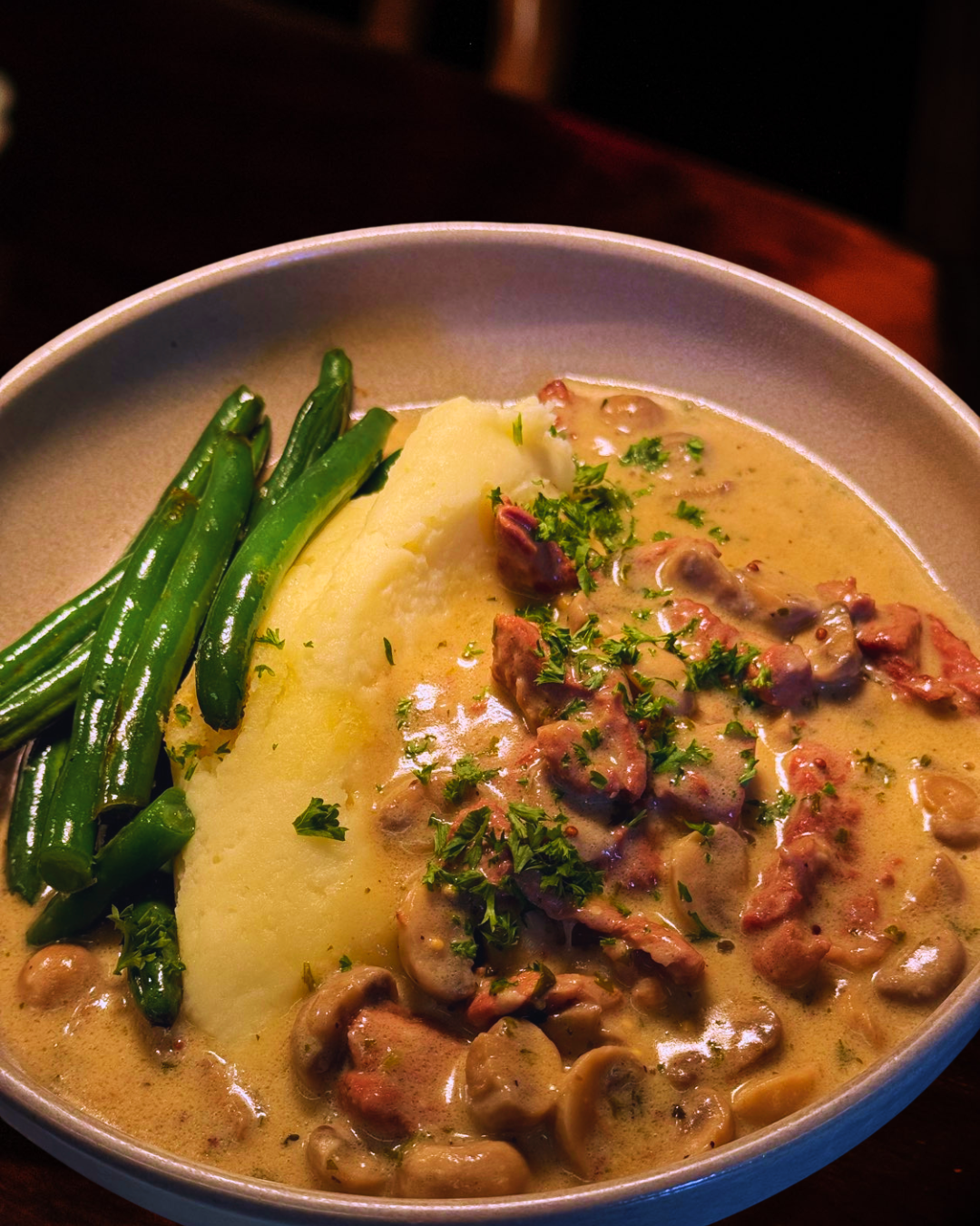 Beef Stroganoff (seasonal)
