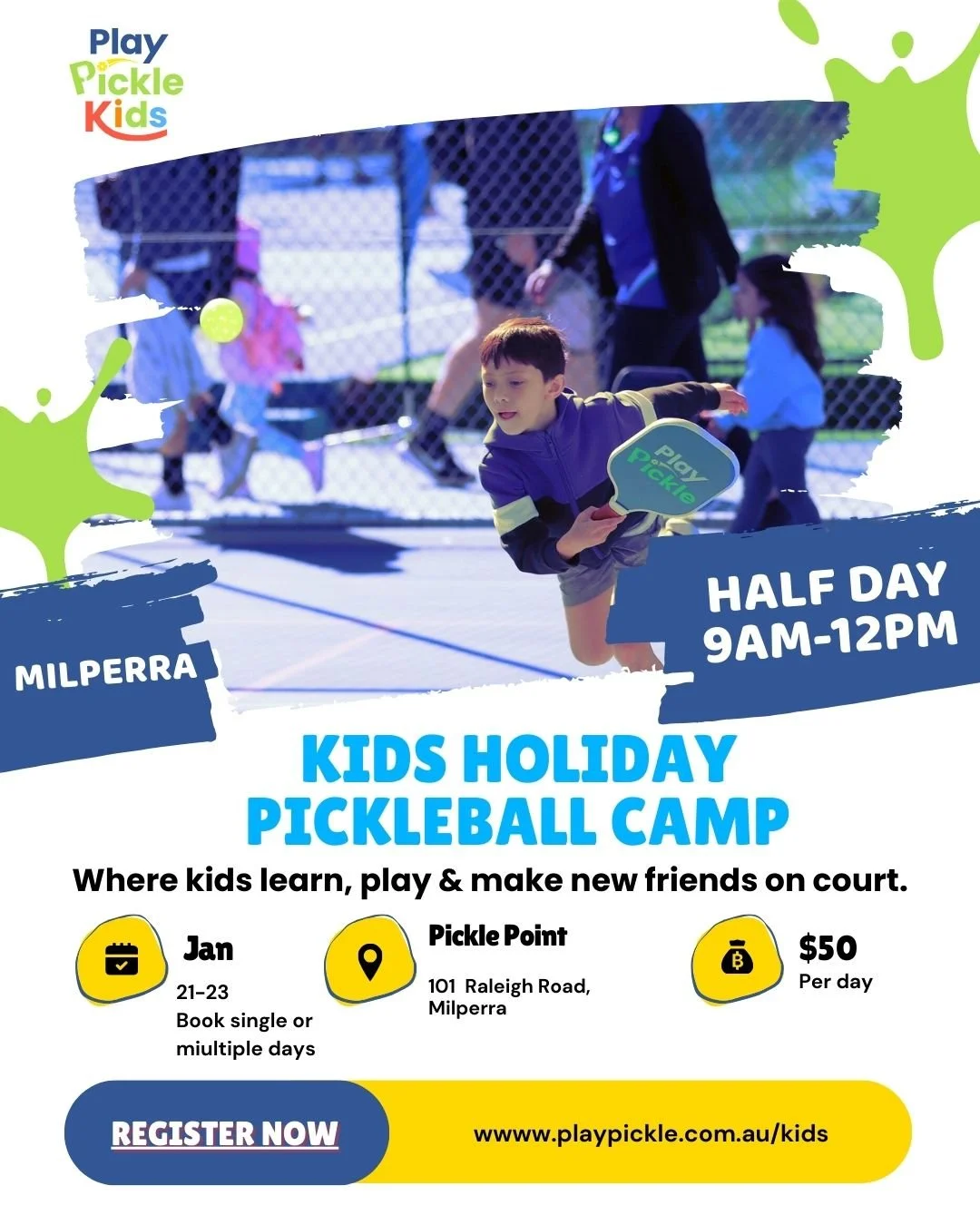 Kids Pickleball Sydney