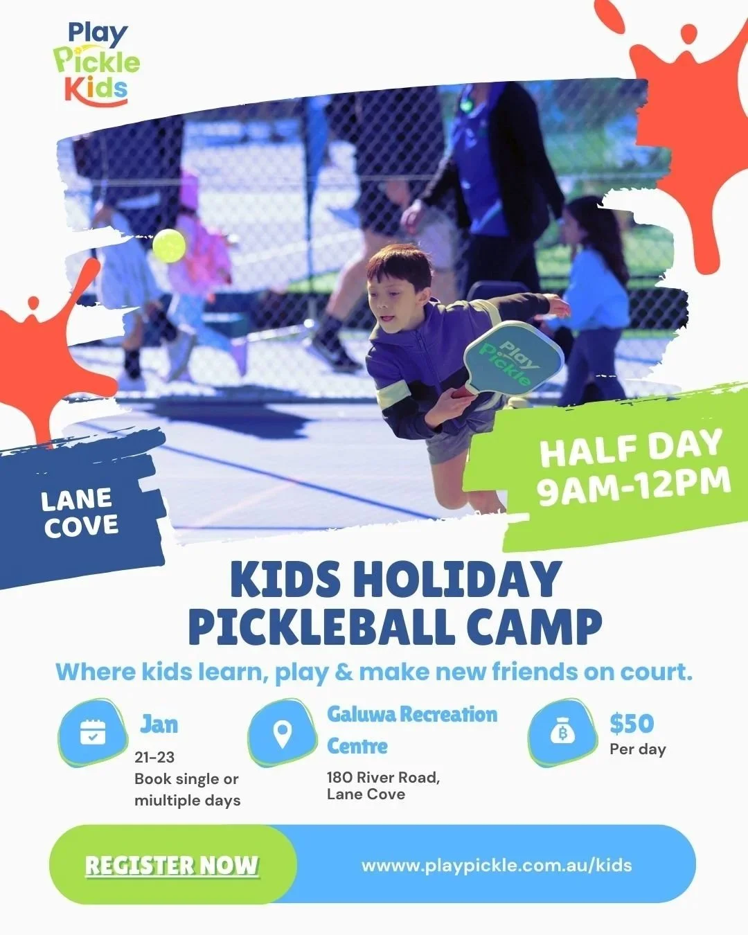 Kids Pickleball Sydney