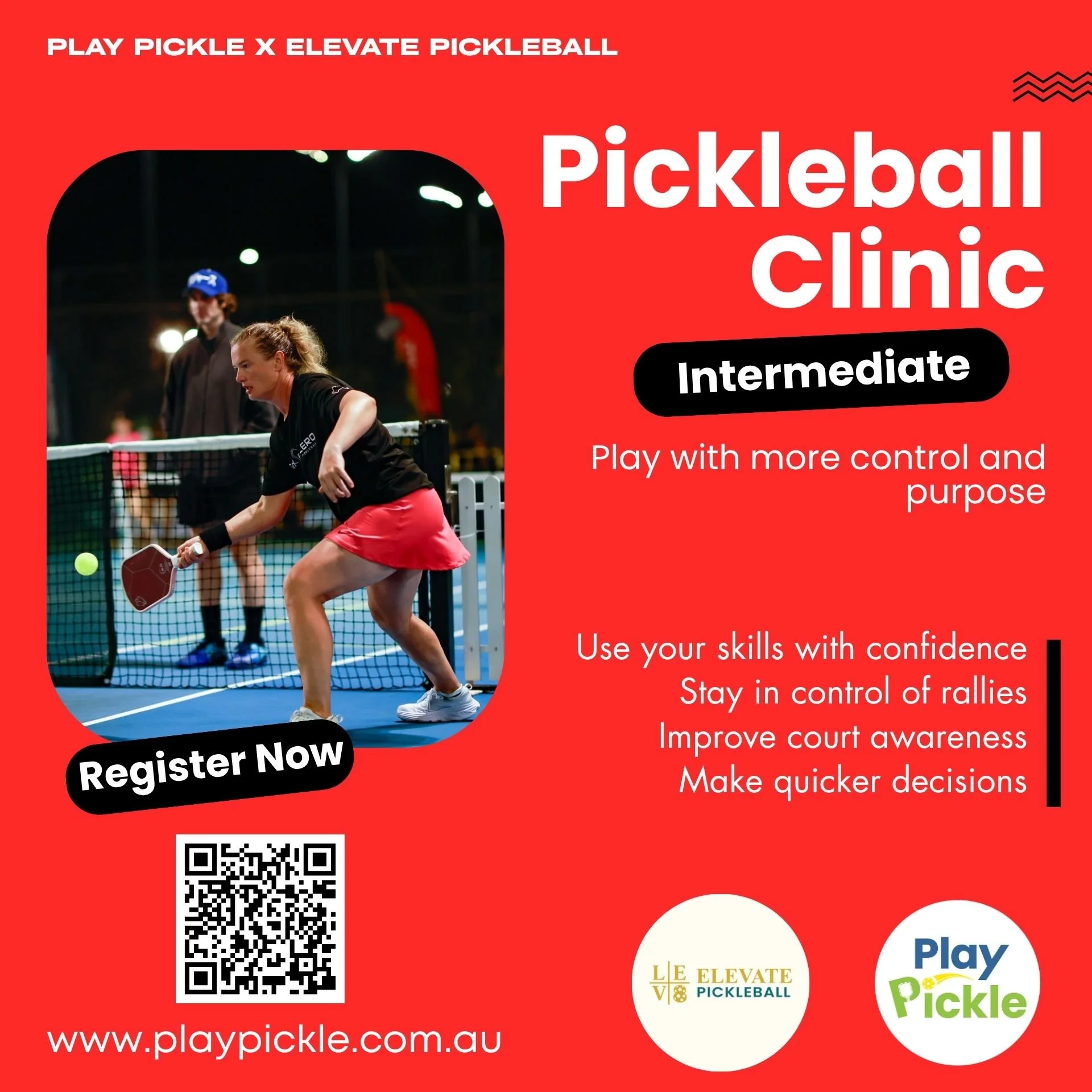 Intermediate Pickleball Coaching Clinic