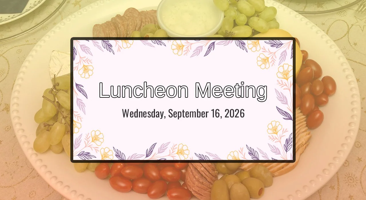 September Luncheon Meeting