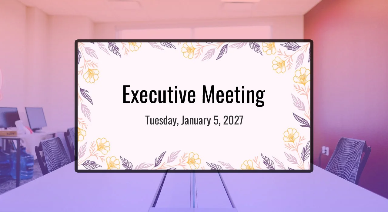 January Executive Meeting