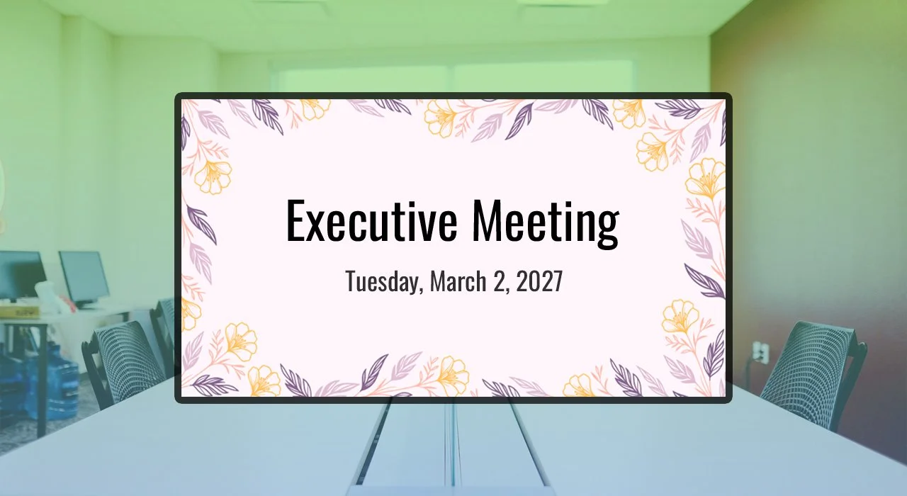 March Executive Meeting