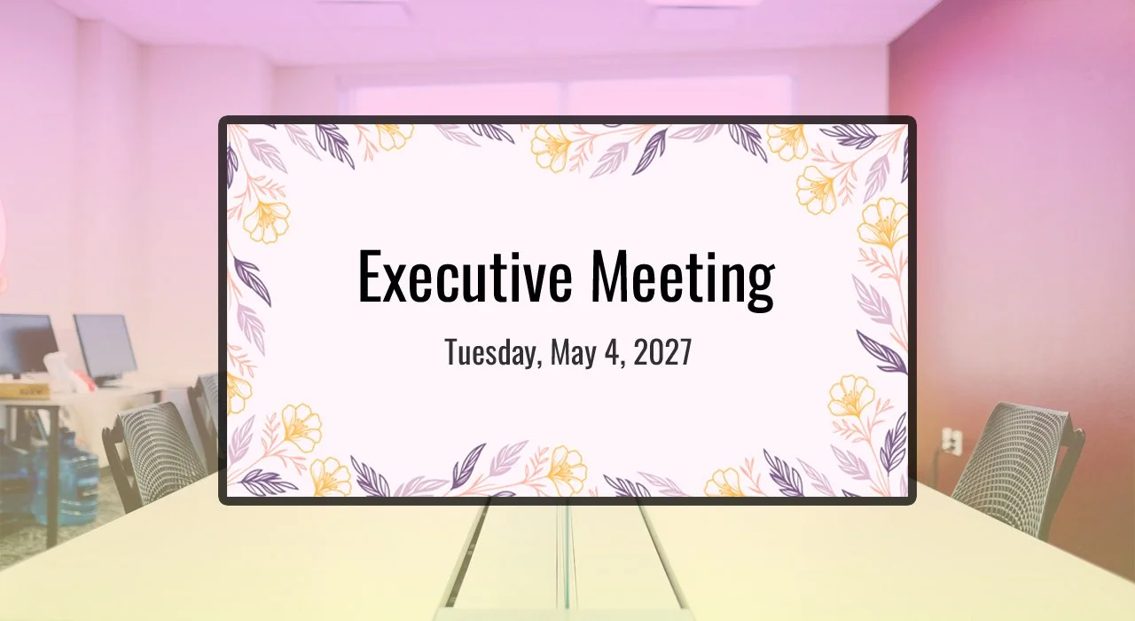 May Executive Meeting