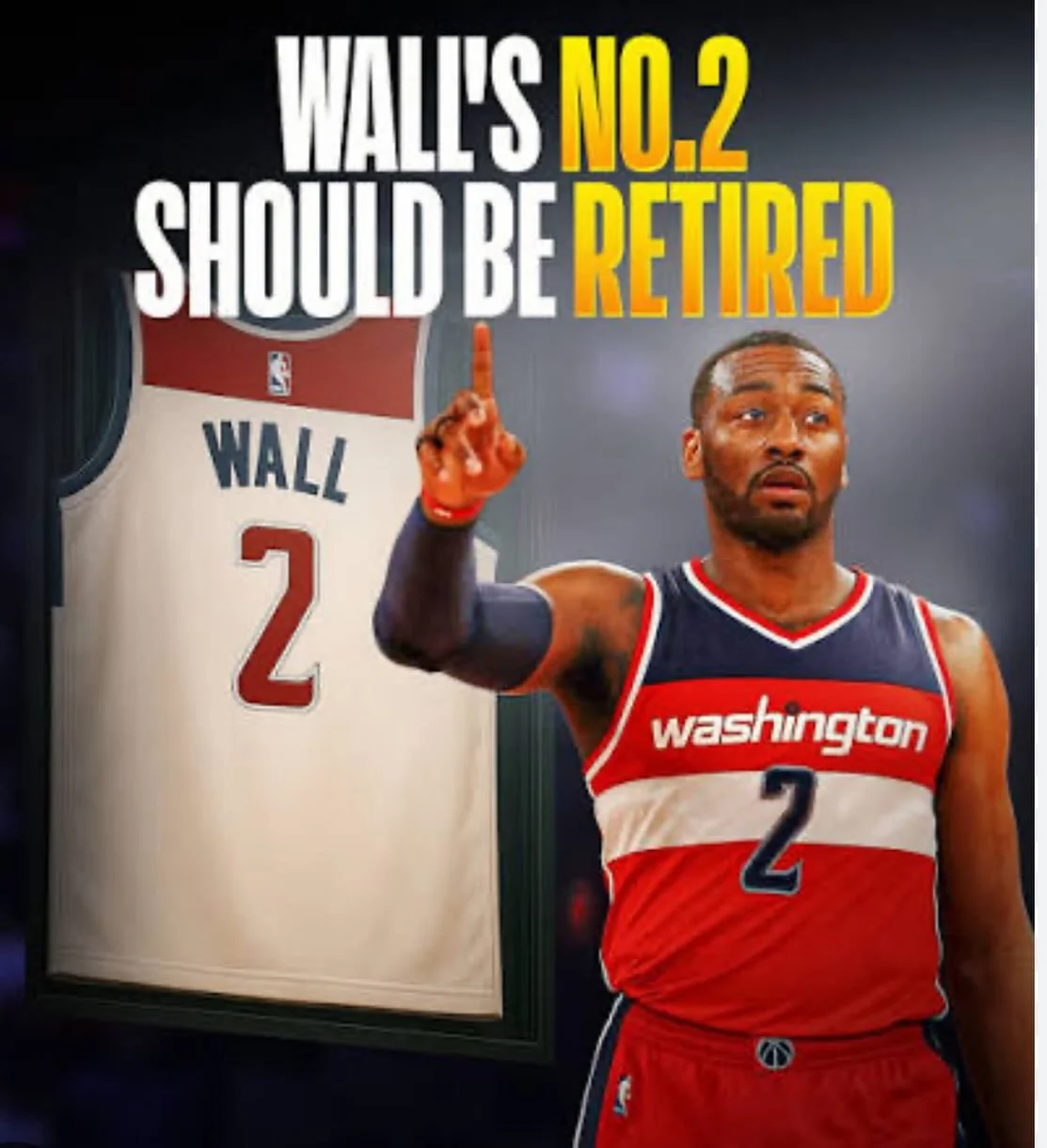 Great news! The @washwizards will be RETIRING John Wall&rsquo;s historic #2 jersey on January 29, 2026 👏🏿👏🏿👏🏿⚛️
