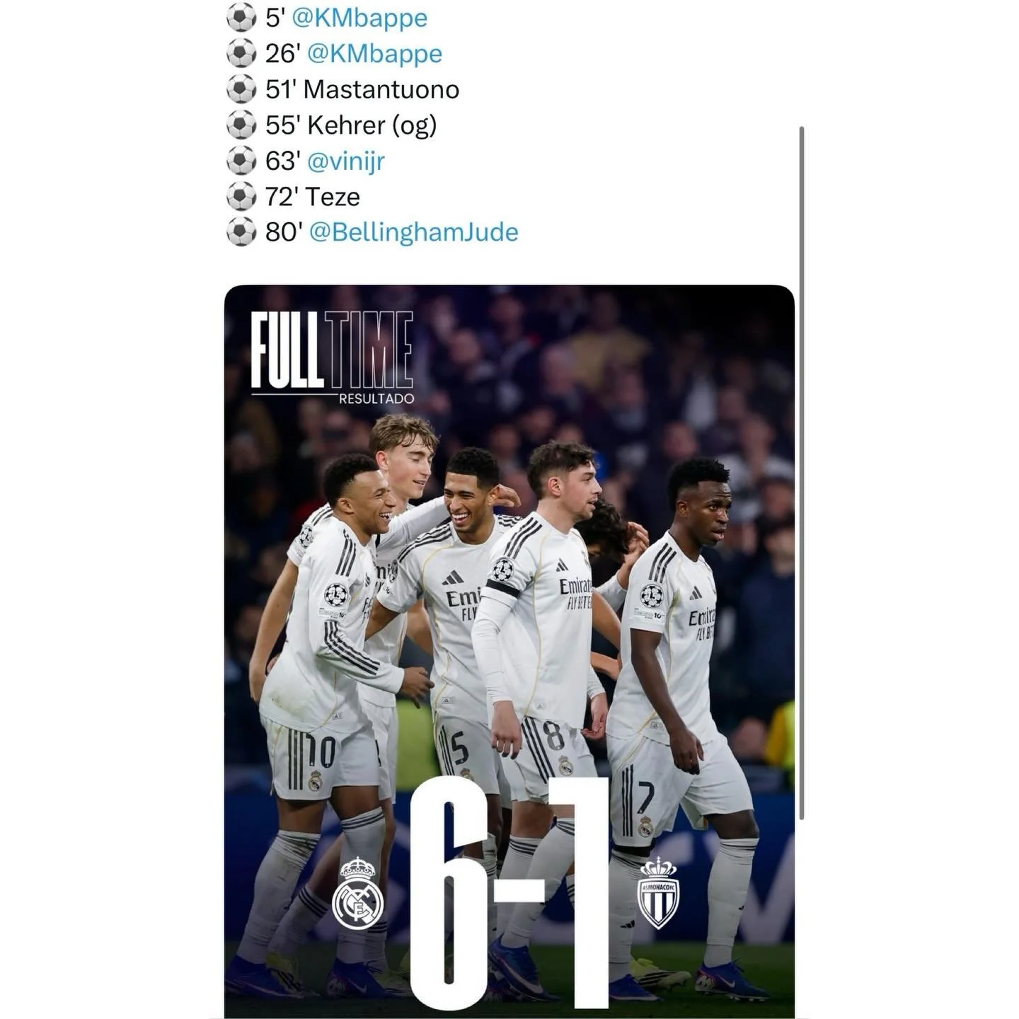 Great to see the @realmadrid lads regain their confidence with Arbeloa ball against Champions League contenders #halamadrid