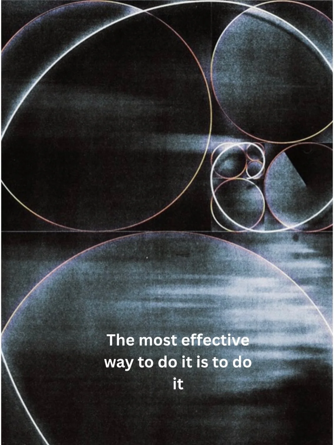 The most effective way to do it is to do it ⚛️