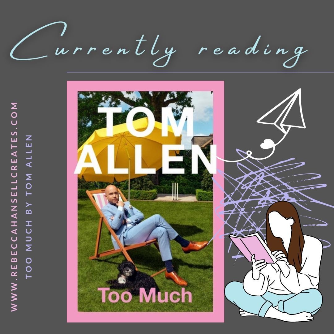 I have been deliberately reading non-science books at the moment to escape from my degree, and I have been really enjoying reading #TooMuch and #NoShame by the wonderful Tom Allen (@tomindeed). It has been incredible to be able to take a step away fr