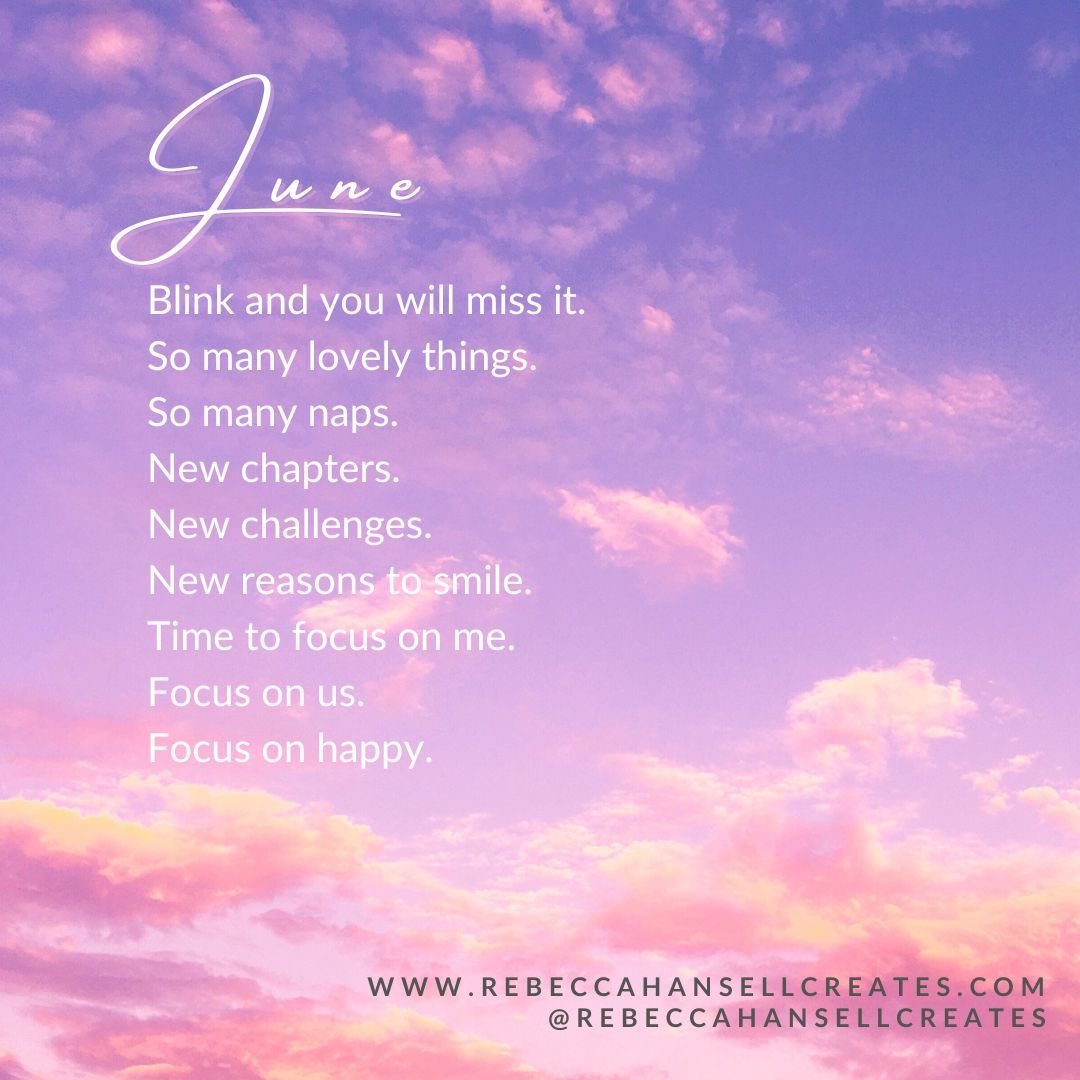 Already July, and the summer feels like it is passing me by! 
#GoodbyeJune #BritishSummertime #NewChapter #Instapoet